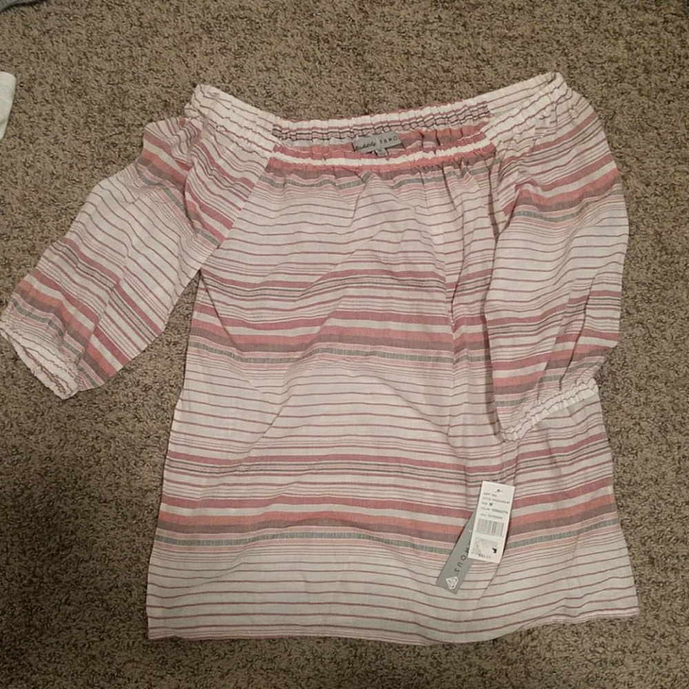 Off the shoulder top